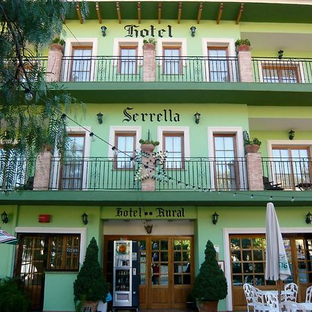 Hotel Rural Serrella Castell De Castells Exterior photo