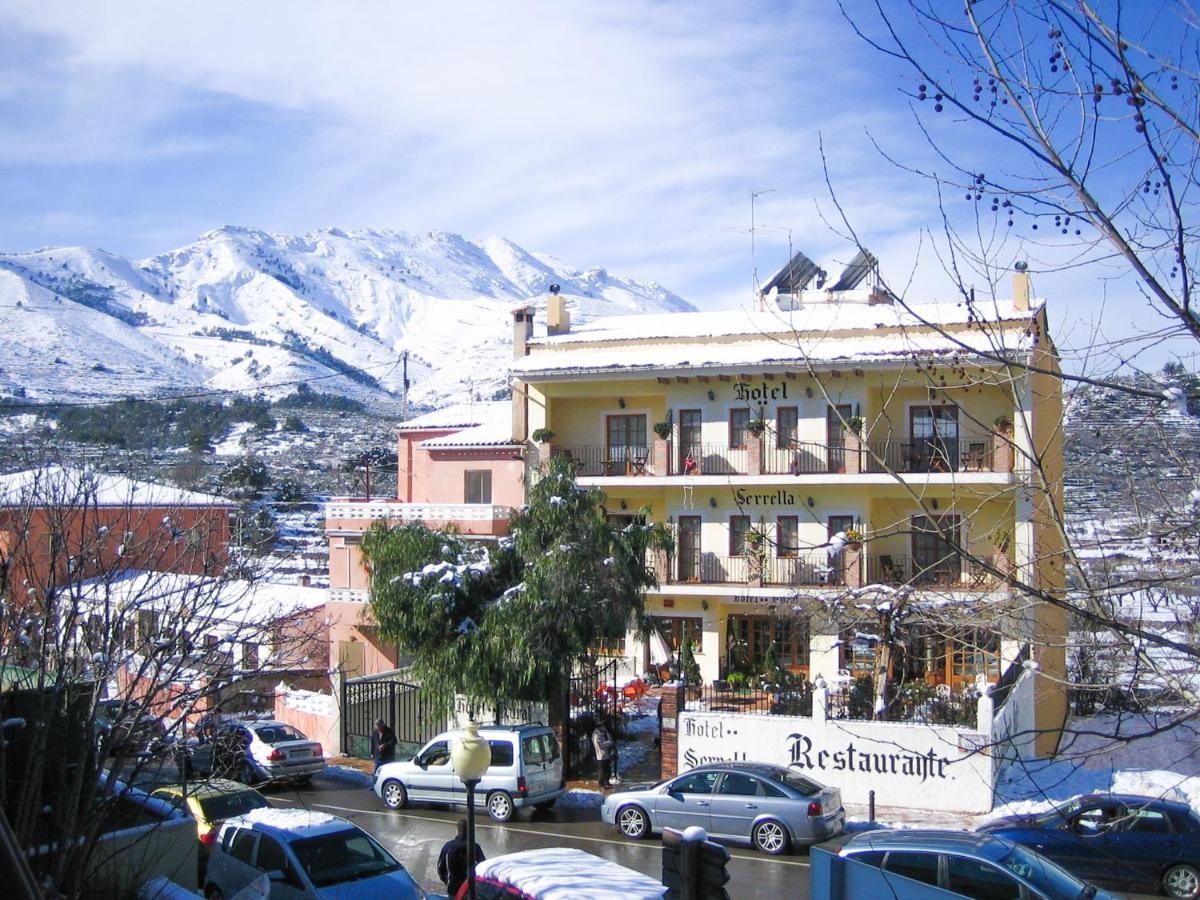Hotel Rural Serrella Castell De Castells Exterior photo